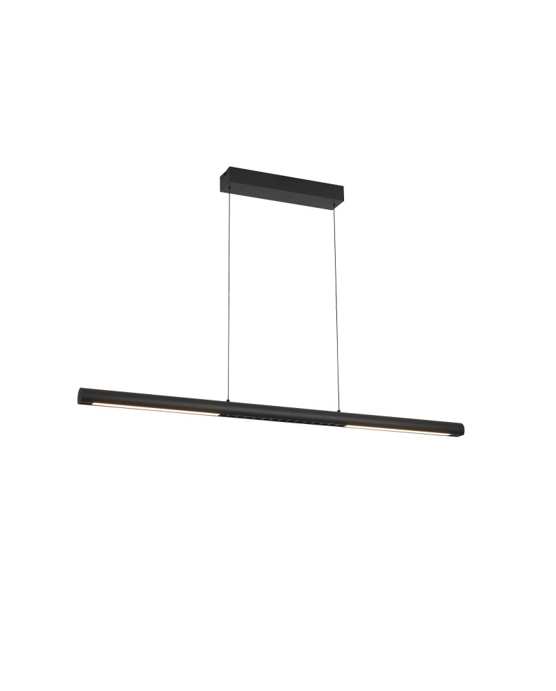 LINEAL * LÁMPARA LED 24W NEGRA